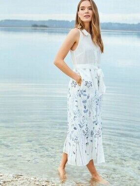 Spartina 449 Emeline Oyster Factory Field Dress XL